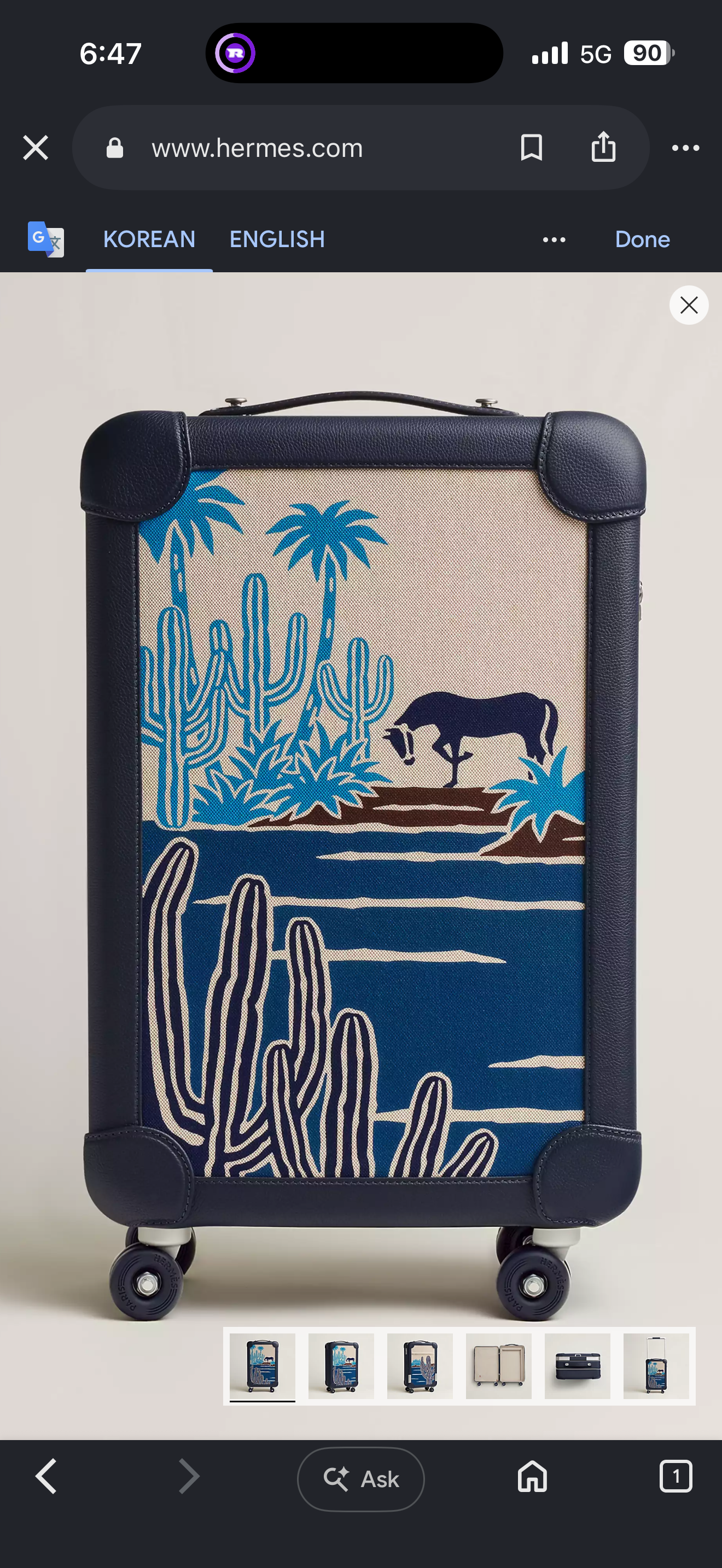 Hermes Carry On